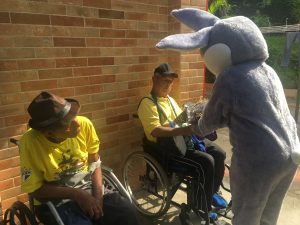 Retrospectiva 2019: visita do Coelho da Páscoa ao Madre